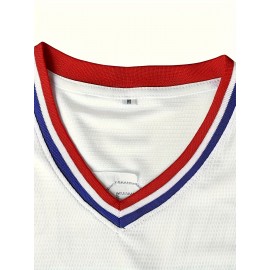 Men'S #8 Baseball Jersey Classic Vintage All Stitched Retro 80s Movie S-XXXL