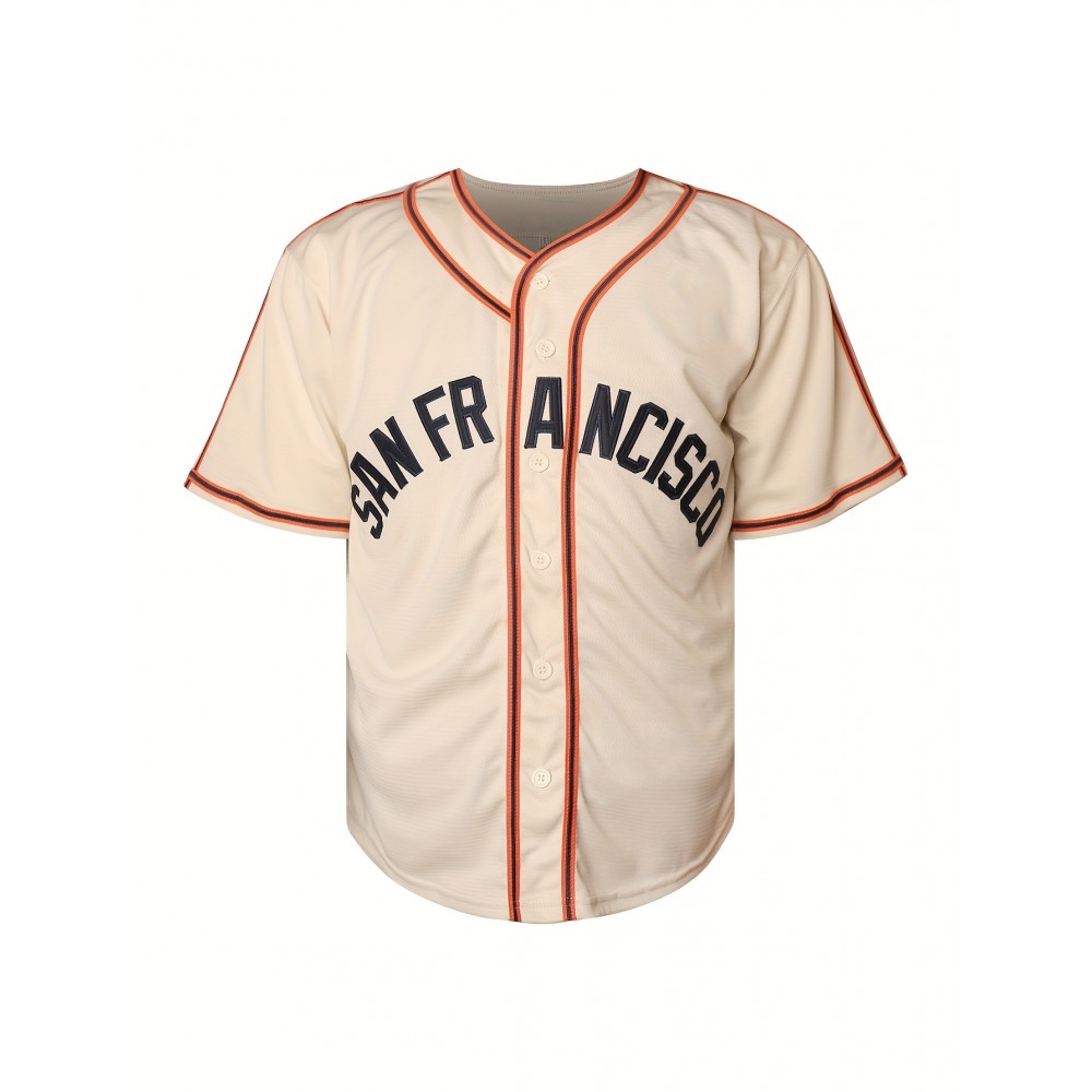 Men'S #51 Vintage Style Baseball Jersey Stitched