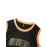 Men's #23 Irish Basketball Jersey - Black & Yellow Sleeveless Tank Top, Breathable Mesh Fabric, Moisture-Wicking, Loose Fit for Sports, Parties & Casual Wear
