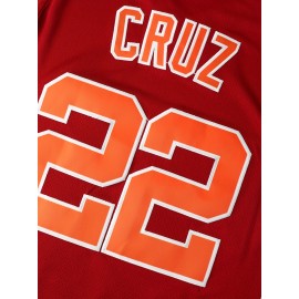 Timo Cruz #22 Richmond Oilers Home Movie Basketball Coach Throwback Jersey