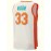 1pc Flint Tropics #33 Men'S Basketball Jersey - Vintage Style Breathable Sleeveless Polyester Uniform with Embroidery, Moisture-Wicking for Training, Competition, Casual Wear